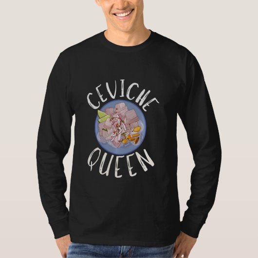 T-shirt Pérou Ceviche péruvienne de fruits de mer (Devant)