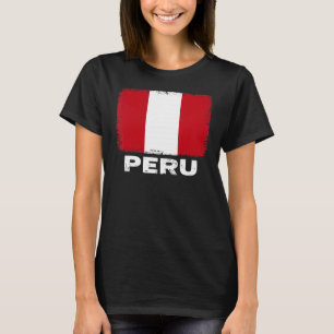 T-shirt Pérou Drapeau soutien peuple péruvien Femmes Homme