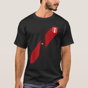 T-shirt Pérou Escudo manteau d'armoiries des Péruviens Hom