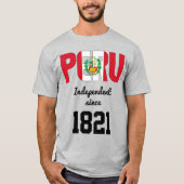 T-shirt Pérou : Fête de l'indépendance (Devant)