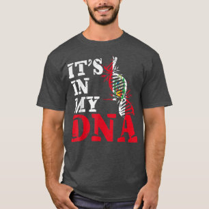 T-shirt Pérou Il est dans mon ADN Drapeau péruvien Peruano