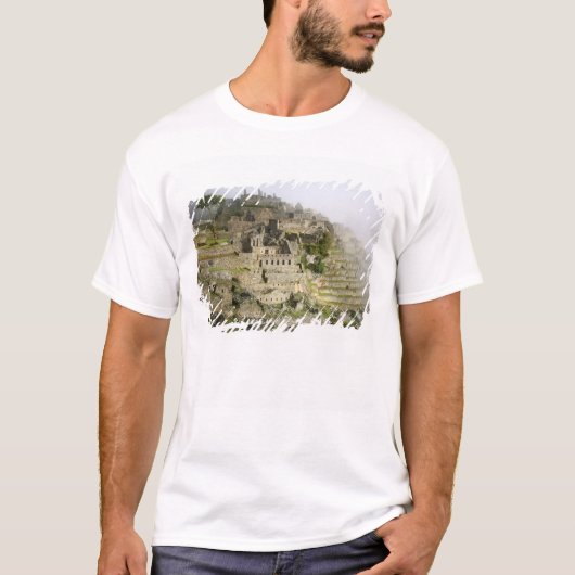 T-shirt Pérou, Machu Picchu. L'ancienne citadelle de Machu (Devant)
