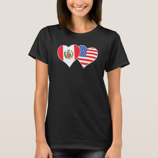 T-shirt Pérou Pérou Usa (Devant)