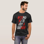 T-shirt Pérou Soccer Jersey Como No Te Voy A Querer (Devant entier)