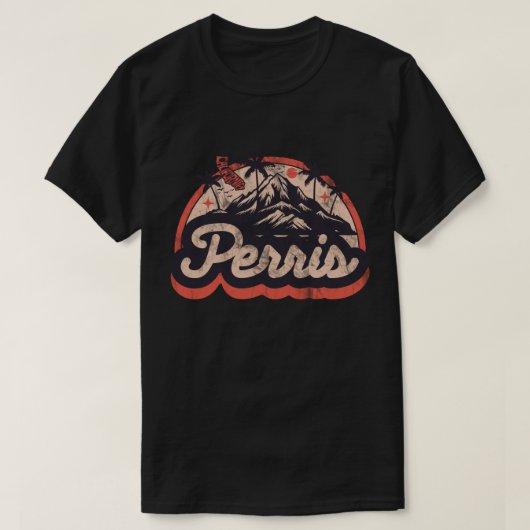 T-shirt Perris, Californie (Design devant)