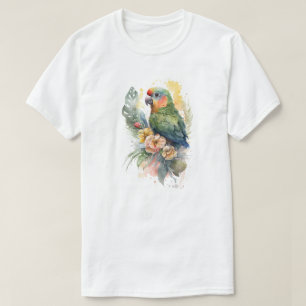 T-shirt perroquet