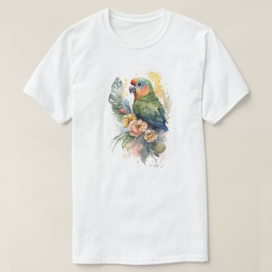 T-shirt perroquet (Design devant)