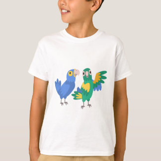 T-shirt perroquet