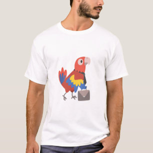 T-shirt perroquet