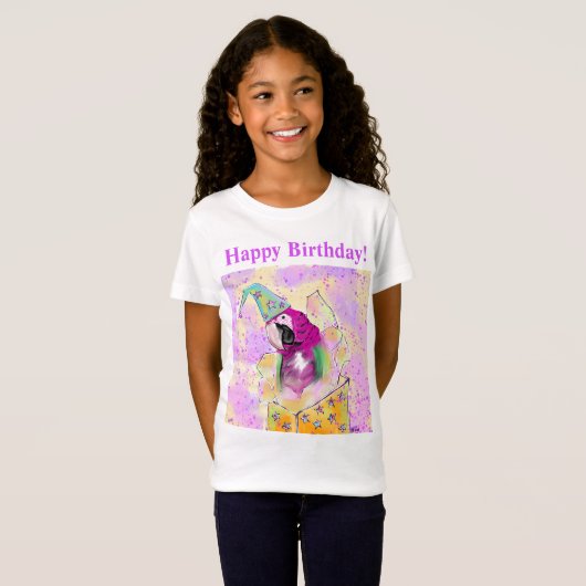 T-Shirt Perroquet (Devant entier)