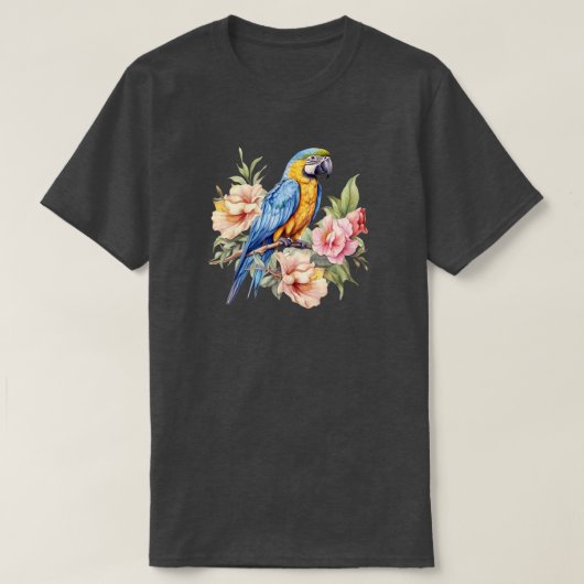 T-shirt perroquet (Design devant)