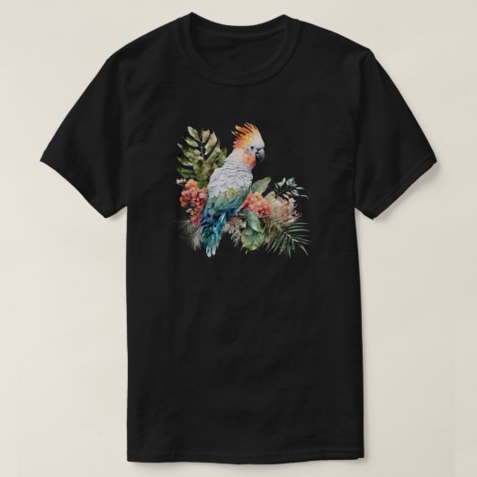 T-shirt perroquet (Design devant)