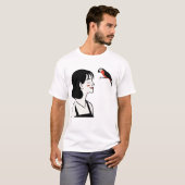 T-shirt perroquet (Devant entier)