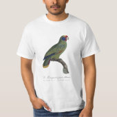 T-shirt Perroquet à queue rouge, Amazona Brasiliensis (Devant)