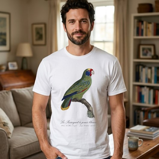T-shirt Perroquet à queue rouge, Amazona Brasiliensis