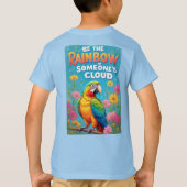 T-shirt Perroquet Arc-en-ciel Coloré (Dos)