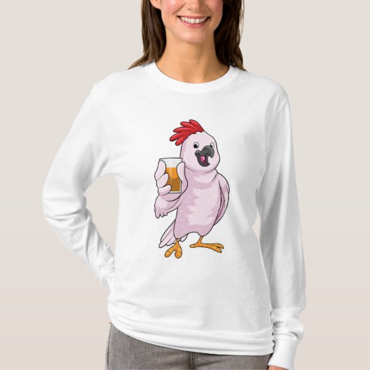 T-shirt Perroquet au jus (Devant)
