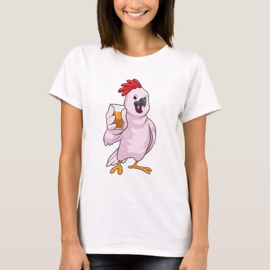 T-shirt Perroquet au jus (Devant)