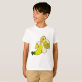 T-shirt Perroquet avec banane (Devant entier)