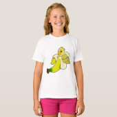 T-shirt Perroquet avec banane (Devant entier)