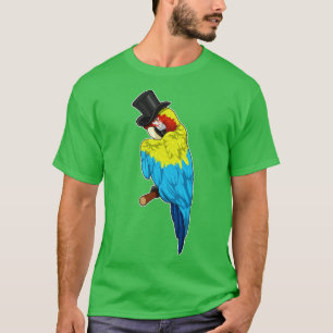 T-shirt Perroquet avec cylindre
