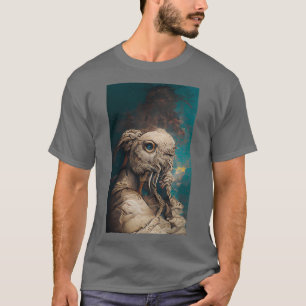 T-shirt Perroquet blanc