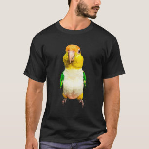 T-shirt Perroquet caïque à ventre blanc546