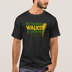 T-shirt Perroquet Cockatiel Oiseau de l'amour Coq Poules P