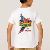 T-shirt Perroquet coloré (Dos)