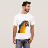 T-shirt Perroquet coloré (Devant entier)