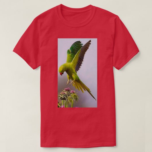 T-shirt Perroquet coloré 1 (Design devant)