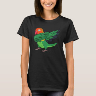 T-shirt Perroquet Dabbing I Inséparable de Fischer