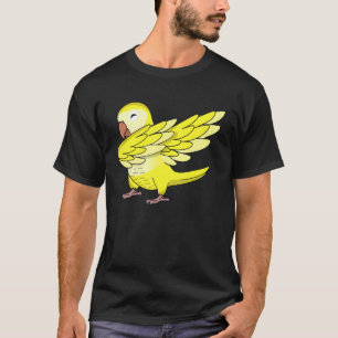 T-shirt Perroquet Dabbing I Perruche Moine Lutino Jaune Q