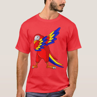 T-shirt Perroquet Dabbing Parakeet Tiel Quarrion Cockatoo