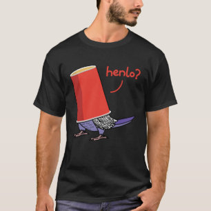T-shirt Perroquet Dans Une Coupe Henlo I Violet Budgie Bud