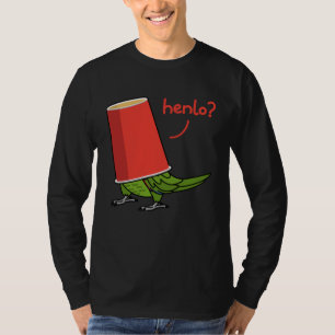 T-shirt Perroquet dans une tasse  Henlo I Amazone à nuque 