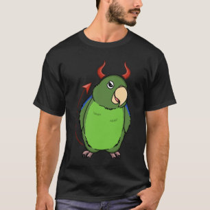 T-shirt Perroquet De Costume D'Effrayant I Parrotlet Vert