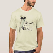 T-shirt Perroquet de pirates (Devant)