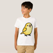 T-shirt Perroquet de quaker jaune de Chubby (Devant entier)