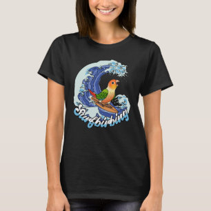 T-shirt Perroquet de surfbirbing I Green Cheek Pineappy Co