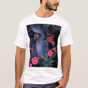 T-shirt Perroquet floral exotique : Nature tropicale