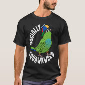 T-shirt Perroquet Gaspilleux En Société I Nanday Conure (Devant)
