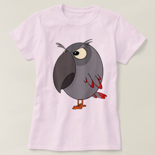 T-shirt Perroquet gris d'Afrique (Design devant)