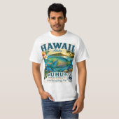 T-shirt Perroquet Hawaïen (Devant entier)