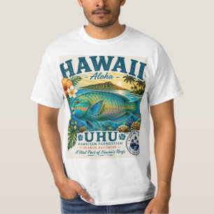 T-shirt Perroquet Hawaïen