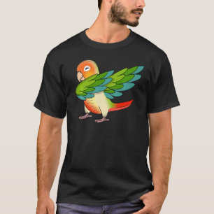 T-shirt Perroquet I Vert Jouer Ananas Conure