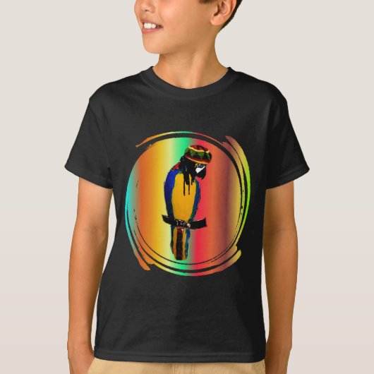 T-SHIRT PERROQUET JAMMIN (Devant)