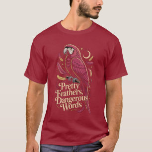 T-shirt Perroquet – Jolies plumes, paroles acérées