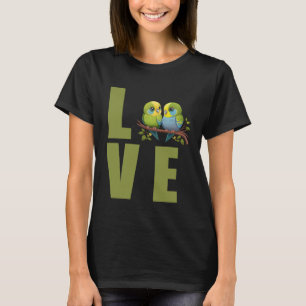 T-shirt Perroquet maman budgie Perruche Oiseau 17