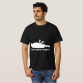 T-shirt Perroquet mort drôle Comédie plainte (Devant entier)